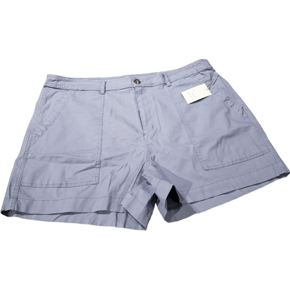 NWT WOMEN'S A NEW DAY HIGH RISE UTILITY SHORTS PLUS SIZE - Picture 3 of 9